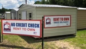 portable buildings for Sale and Rent to Own in Citronelle AL